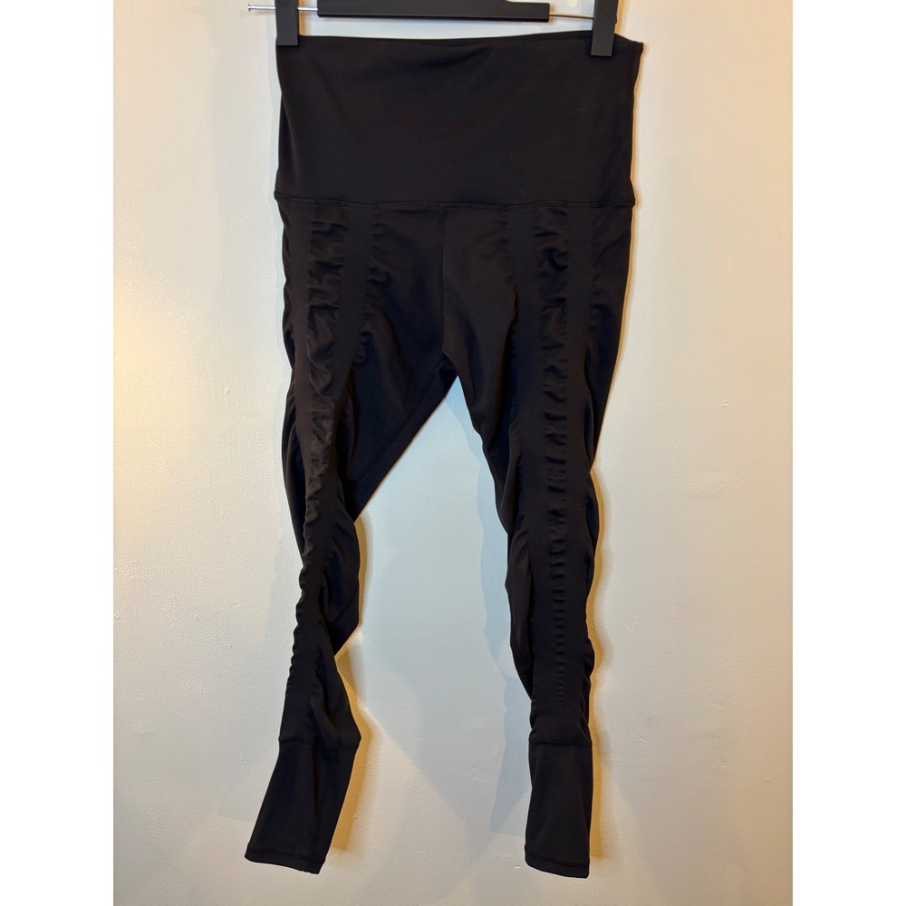 Sweetflexx Black High Rise Resistance Leggings 8 28 In.